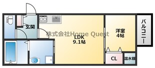 Faseciaサンドの物件間取画像